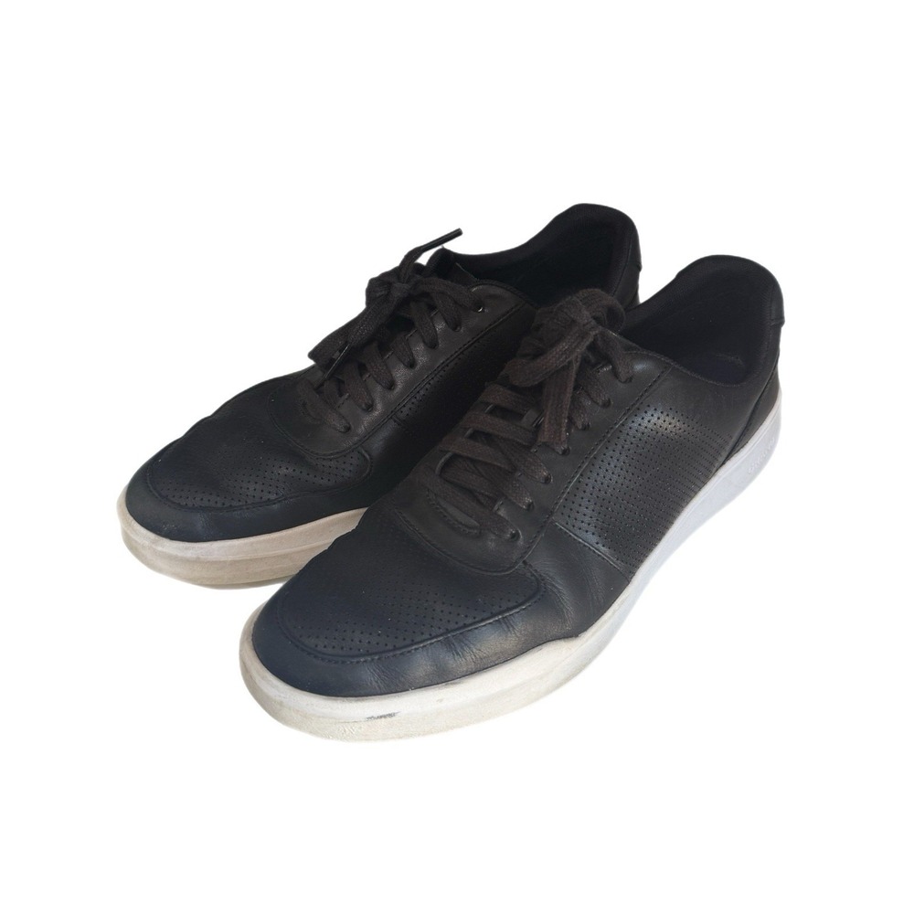 Cole Haan Mens Grand Crosscourt C33977 Black Lace-Up Sneakers Shoes Size‎ 11 M